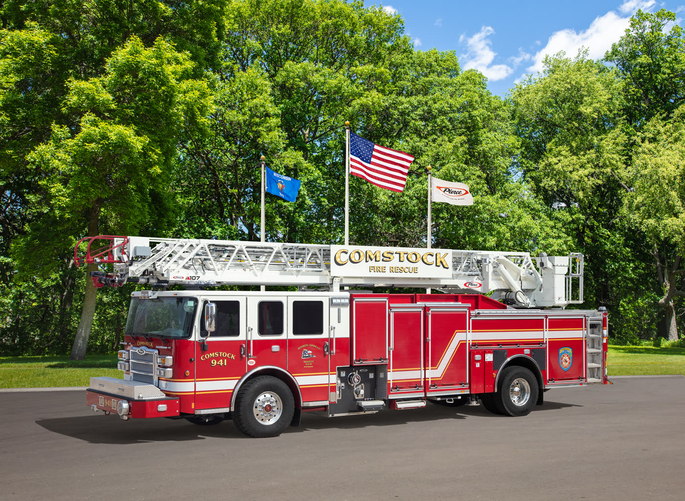 Comstock Township Fire Department Pumper