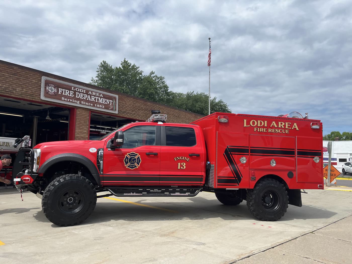 Lodi Area Fire Department Pumper