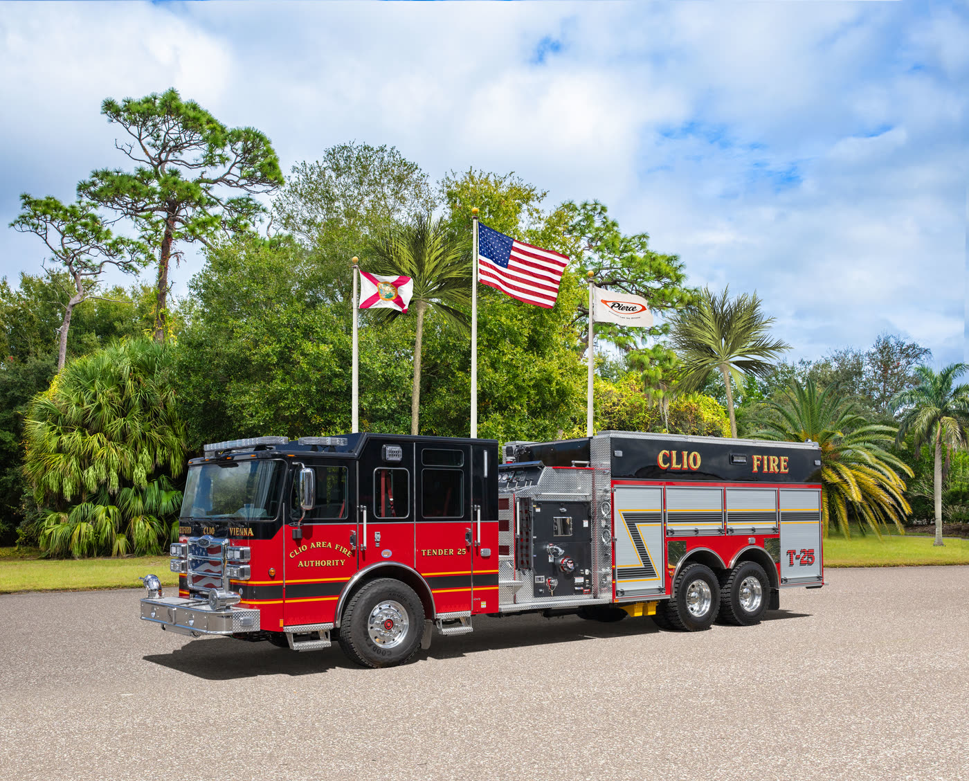 Clio Area Fire Authority Pumper